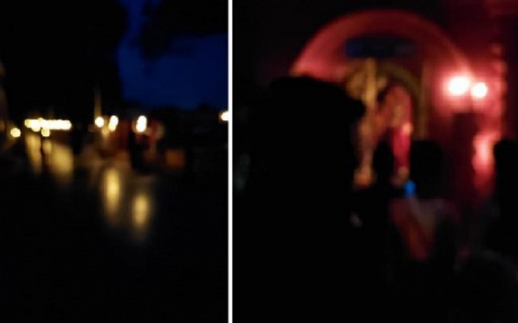 Matabari plunged into darkness, No power since morning 3.30am, massive failure of Tripura BJP Govt Matabari plunged into darkness, No power since morning 3.30am, massive failure of Tripura BJP Govt